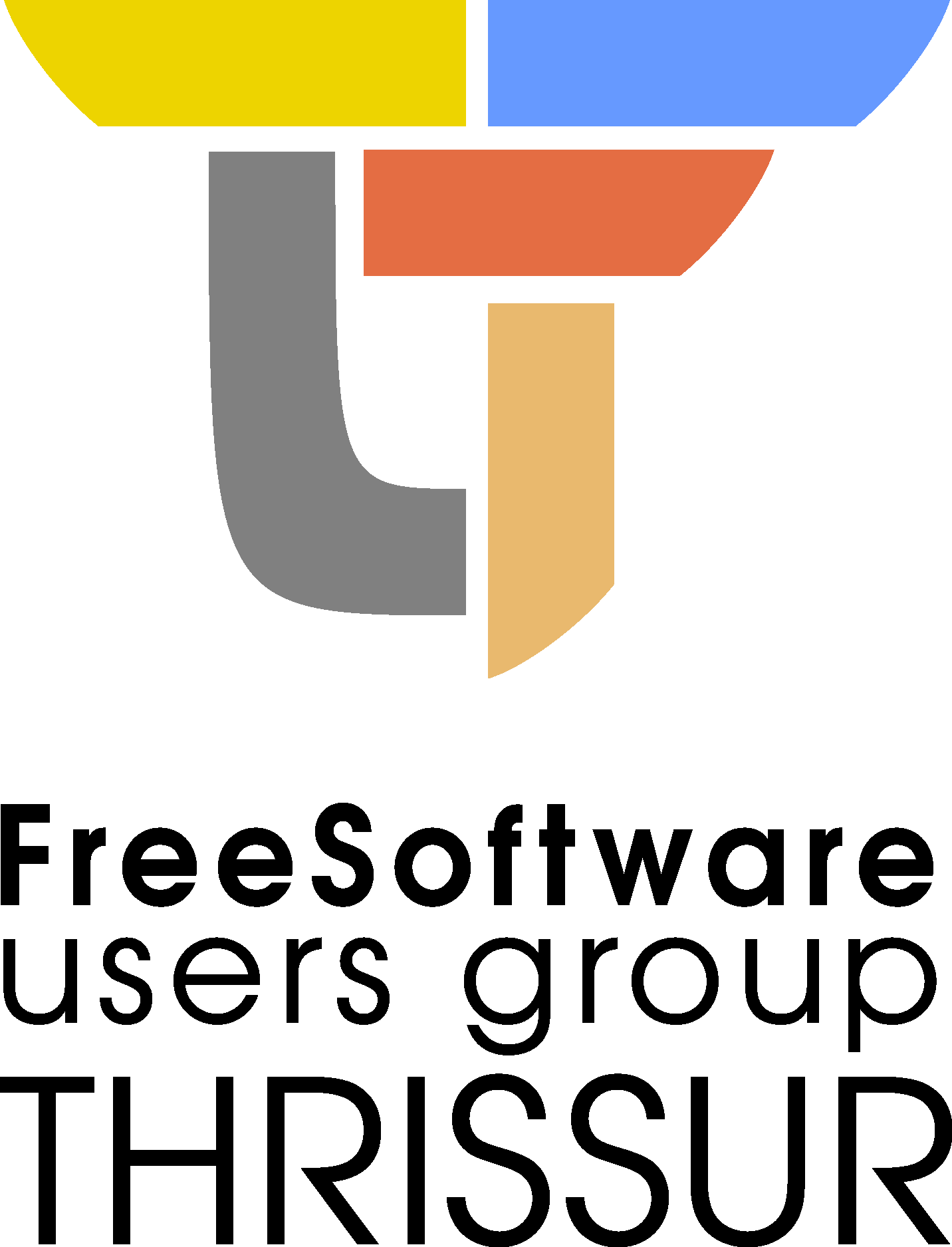 Free Software User Group Thrissur Logo Vector Logo